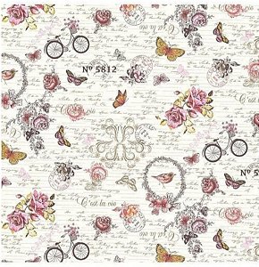 Guardanapo Home 4 Pçs Lady 40x40 Unica- Copa e Cia