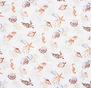 Guardanapo Coloratta Marine Unica 50x50 puro Algodão - Copa e Cia