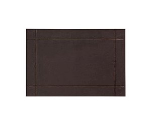 Jogo Americano Lincoin Castanho Avulso Unica - Copa e Cia