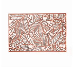 Lugar Americano de Plástico Leaf Rosé - Lyor