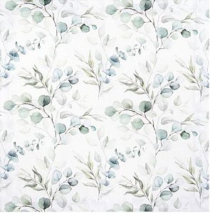 Guardanapo Classic Eucalipto Unica Puro Algodão 45x45- Copa e Cia