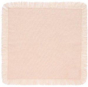 Guardanapo Franja Coloratta Natural Puro Algodão 40x40- Copa e Cia