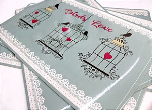 Jogo Americano PVC Print Gaiola Blues - Copa e Cia