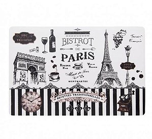 Jogo Americano PVC Print Coffee Paris  - Copa e Cia