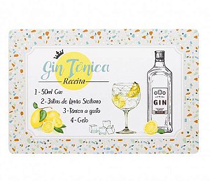 Jogo Americano PVC Print Gin - Copa e Cia
