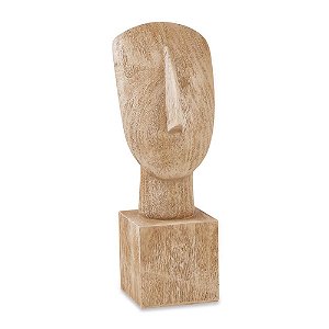 Escultura Face em Poliresina G - Mart