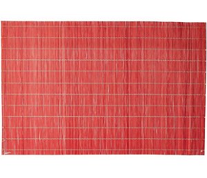 Jogo Americano Esteirinha 4 pcs Vermelho