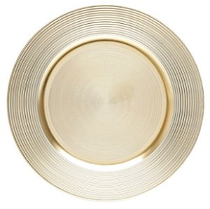 Sousplat Plástico Dourado - Royal