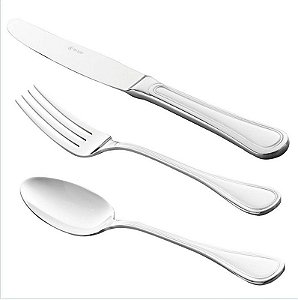 Faqueiro 30Pçs de Aço Inox Avalon c/ Gift Box- Wolff