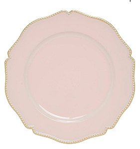 Sousplat Rosa Claro - Rafimex