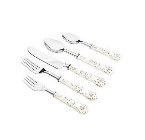 Conjunto de Talheres 30 Pçs Garbo Provance Copa e Cia