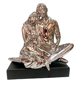 Escultura Casal Prata - Mabruk