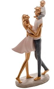Estatueta Pai, Mãe e Filho - Royal