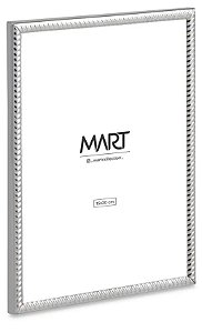 Porta Retrato Prata em Metal 20x25- Mart