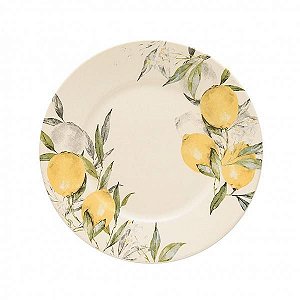 Cj 6 Pratos Raso Aquarelle Siciliano - Copa & Cia