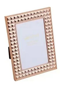 Porta Retrato Aço Diamond Rosê Gold 20x25- Rojemac