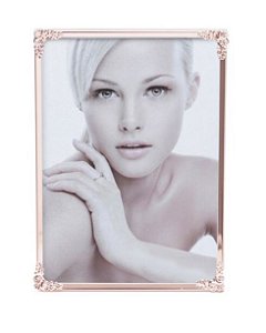 Porta Retrato Aço Fleur Rosé 15x20