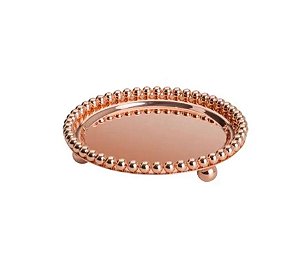 Bandeja De Zamac Balls Rose - Lyor