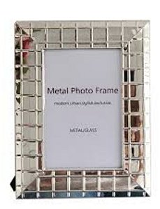 Porta Retrato Prata  10x15