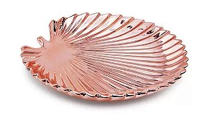 Folha Rosé Em Cerâmica