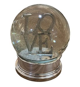 Globo Decorativo LOVE Prata