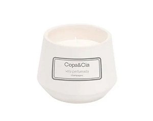 Vela Aromática Ceramic Champagne - Copa &Cia