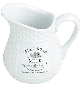 Leiteira Cerâmica Sweet Home 520ml - Bon Gourmet