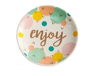 Mini Prato Enjoy Porcelana