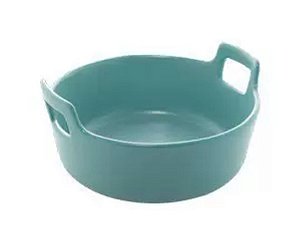 Mini Travessa Porcelana Nórtica Menta - Bon Gourmet