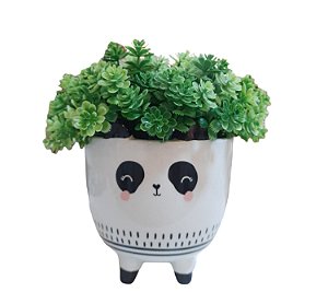 Cachepot Ursinho com Verdinho