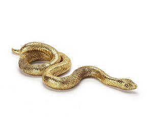 Escultura Serpente em Poliresina - Mart