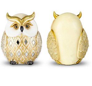 Escultura Decorativa Coruja G