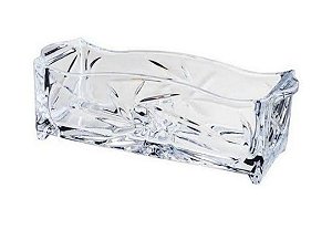 Porta Talher de Cristal Prima 27x8x9cm - Lyor