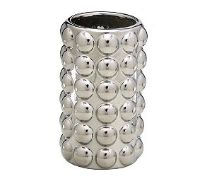Vaso Decorativo Prata 18cm