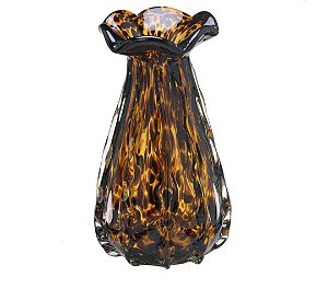 Vaso Decorativo em Vidro 23cm