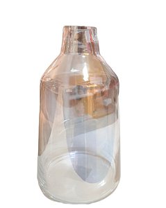 Vaso em Vidro Decorativa Furta cor 22x13cm