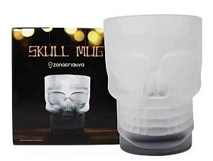 Caneca Chopp Caveira Fosca - 500ml