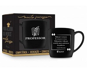 Caneca Porcelana Urban Professor - 360ml