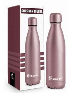 Garrafa Térmica Metal Rosé Gold - 500ml