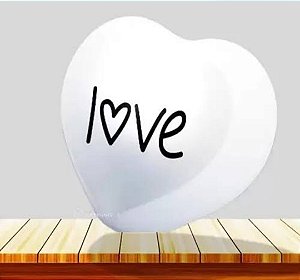 Luminária De Mesa Love