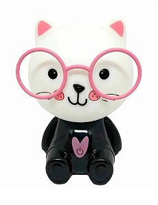 Luminária De Mesa Gatinha