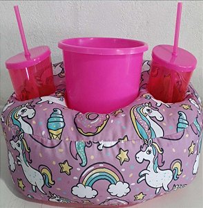 Almofada Para Pipoca Unicórnio