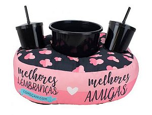 Almofada Para Pipoca Melhores Lembranças, Mehores Amigas.