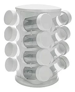 Organizador De Tempero Giratório C/ 16 Pçs - Mimos