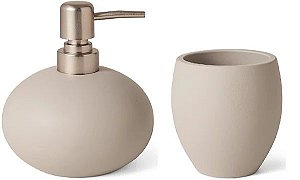 Dupla Porta Sabonete e Copo