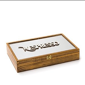 Caixa Cápsulas Nespresso Pinus Luxo