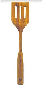 Espátula Vazada de Bambu