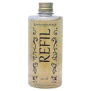 Refil 500 ml Sabonete Aroma Flor De Figo Glitter