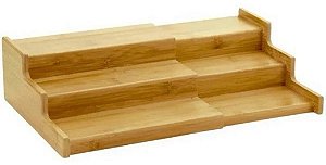 Organizador de Temperos Retrátil c/ 3 Níveis Ecokitchen