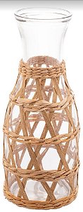 Jarra de Vidro c/ Sisal Braided 1L